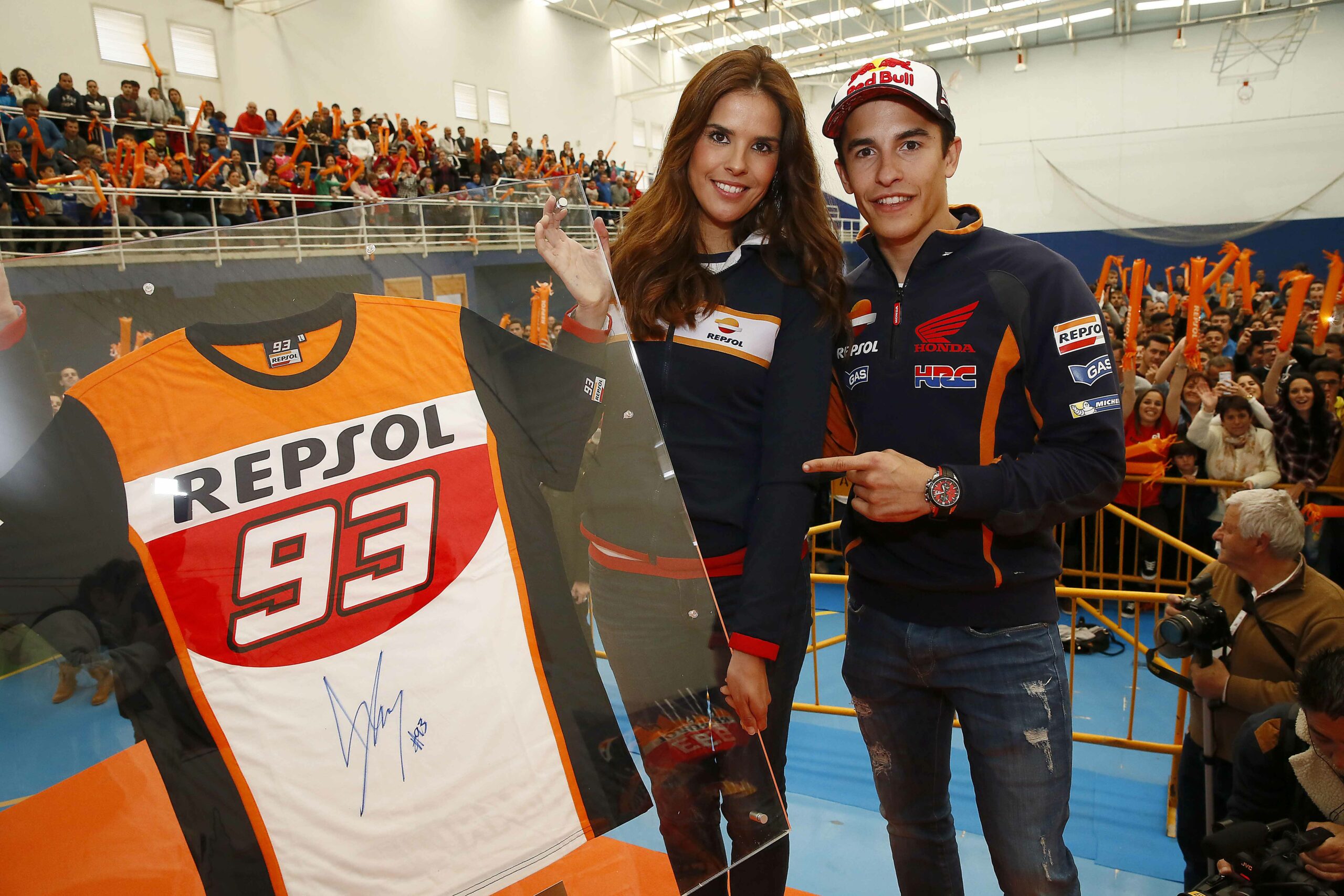 marc Márquez con camiseta